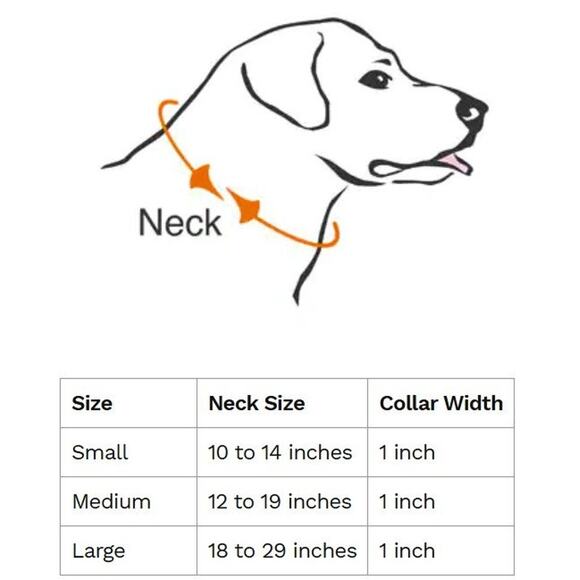 Kurgo Size M RSG Dog Collar Blue Reflective Secure Buckle Closure Comfort New - Picture 7 of 7